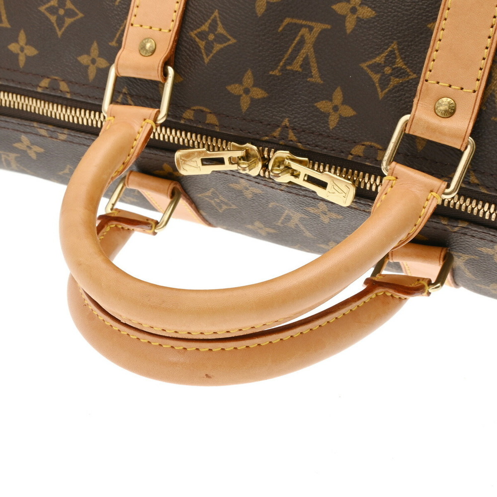 Louis Vuitton Canvas Monogram Bag Keepall Brown - Picture 3 of 12